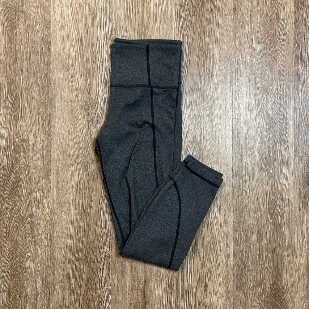 Athleta Salutation 7/8 Leggings Dark Grey‎ Size Small